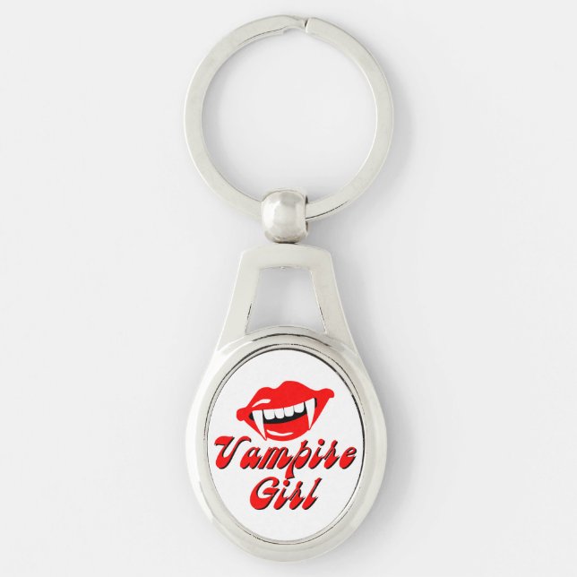 Vampire girl key ring (Front)