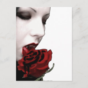 VAMPIRE GIRL POSTCARD