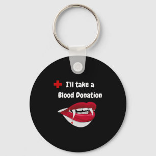 vampire halloween key ring