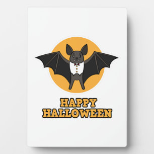 Vampire Halloween Party - Happy Halloween Plaque