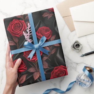 Vampire Halloween Pattern  Wrapping Paper