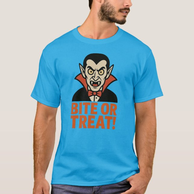 Vampire Halloween T-Shirt (Front)