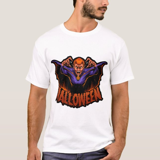 vampire halloween t shirt halloween (Front)