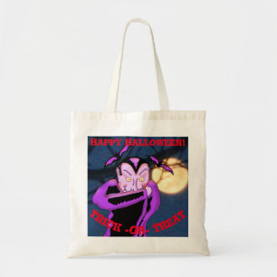 Vampire Halloween Tote Bag