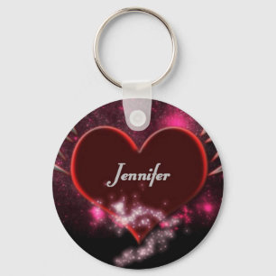 Vampire Heart Jennifer Key Ring