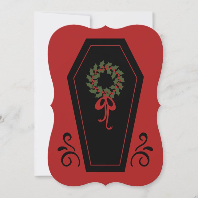 Vampire Holiday Coffin (Front)