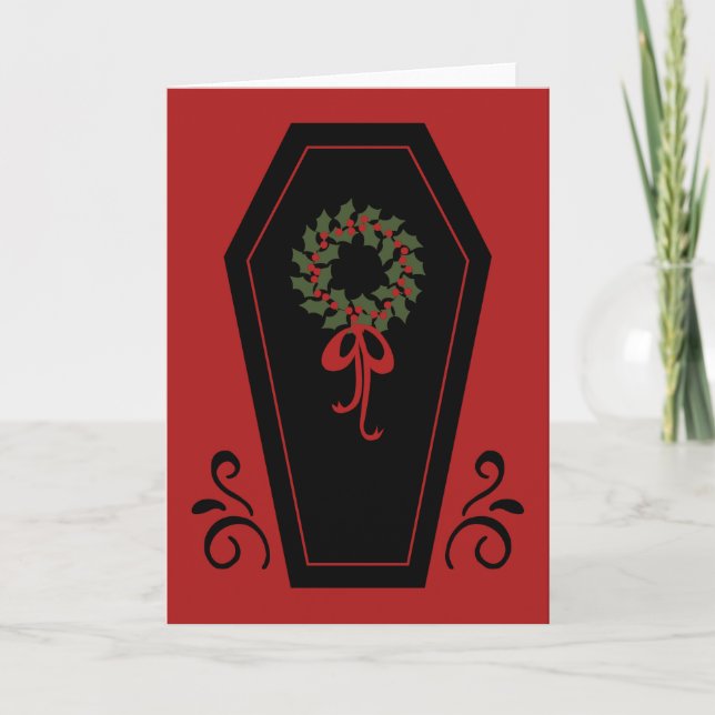 Vampire Holiday Coffin (Front)