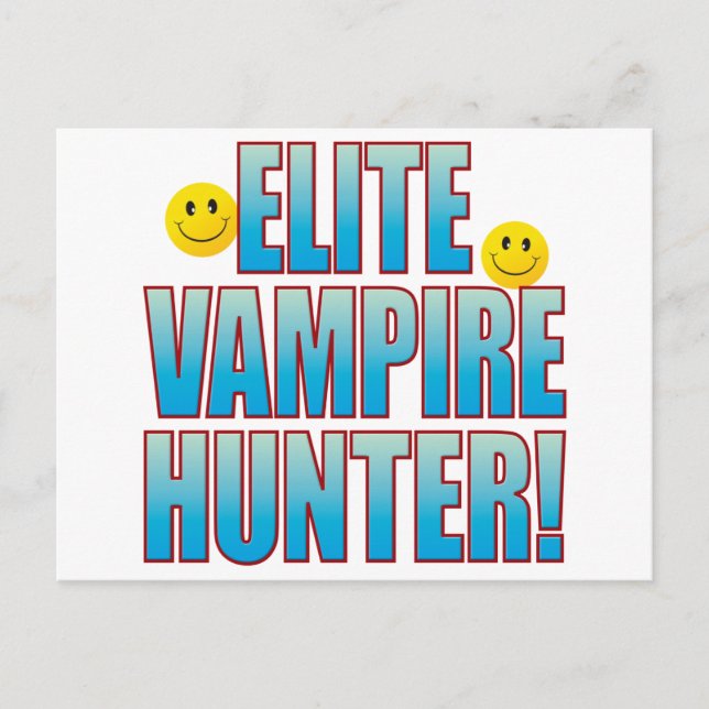 Vampire Hunter Life B Postcard (Front)