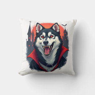 Vampire Husky Bite Cushion