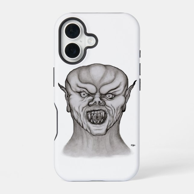 Vampire iPhone 16 Case (Back)