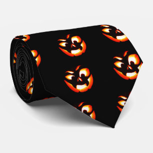 Vampire Jack-O-Lantern Tie