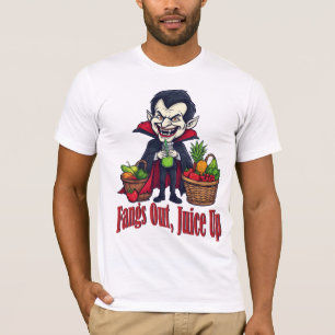 Vampire Juice Cleanse – Funny Halloween Healthy Li T-Shirt