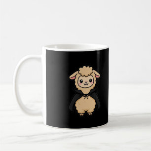 Vampire Llama Halloween Coffee Mug