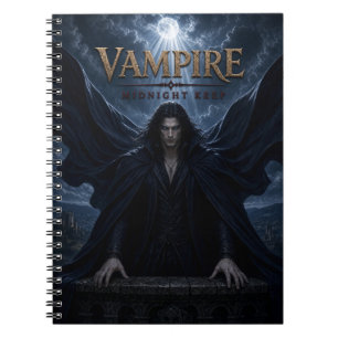 Vampire Midnight Keep Dark Cinema Notebook