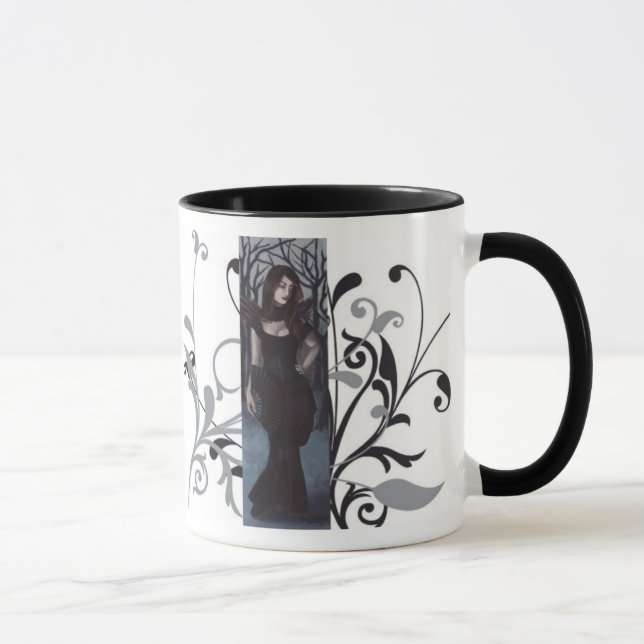 Vampire Mug Gothic Mug Dark September Mug (Right)