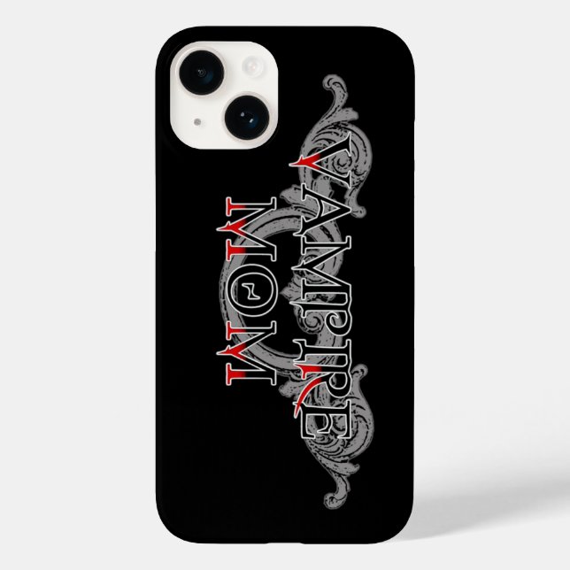 Vampire Mum Case-Mate iPhone Case (Back)