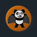 Vampire Panda 6 Cm Round Badge<br><div class="desc">This vampire panda is too cute! With his fangs and cape this design makes an excellent Halloween present or anyone who likes vampires. Great gift ideas here for your friends and family.</div>