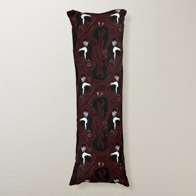 Vampire Pattern Body Cushion (Front Vertical)