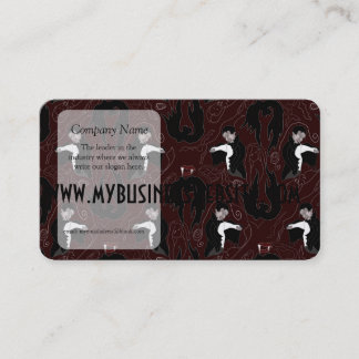 Vampire Pattern Business Card