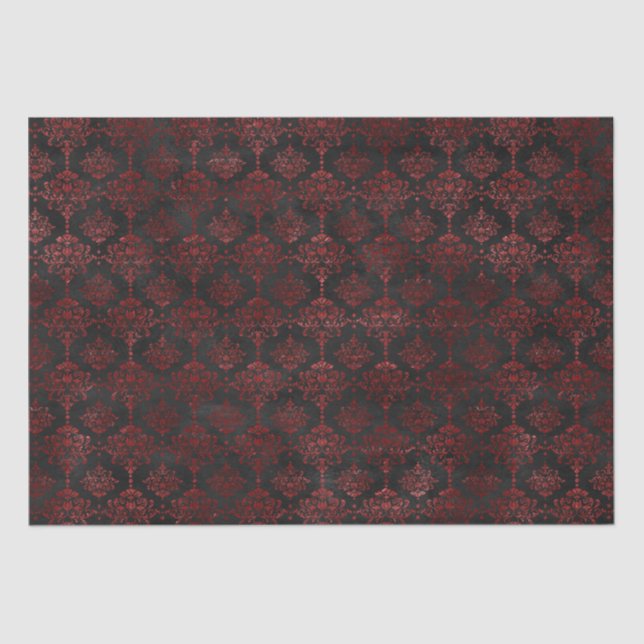 Vampire Pattern Tissue Paper (Front)