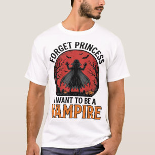 Vampire Princess Shirt Spooky Retro Halloween Desi