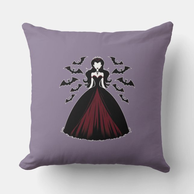 Vampire Queen Cushion (Front)