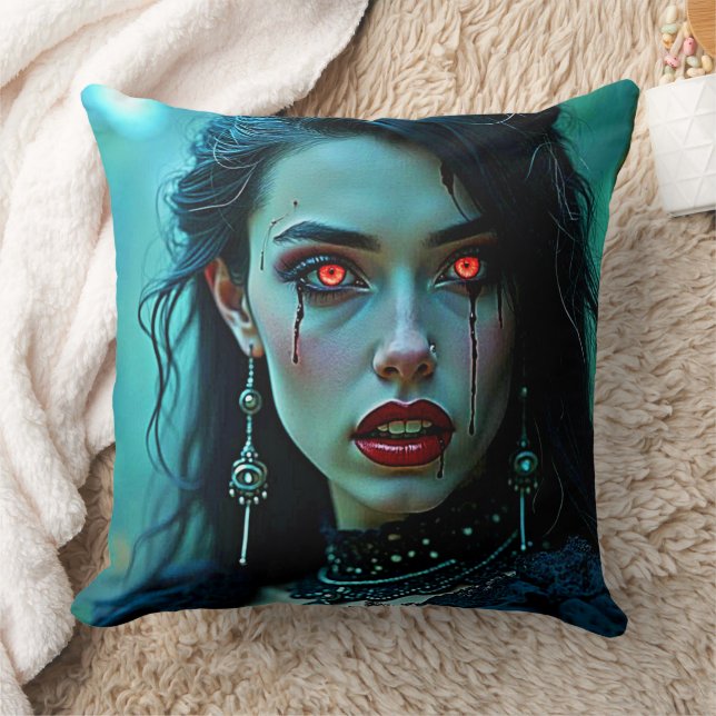 Vampire Queen: Dark Allure Art Cushion (Blanket)