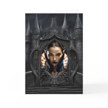 Vampire Queen Greeting Card!