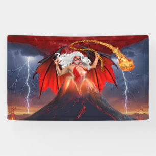 Vampire Rebel Girl: Volcano Escape Banner