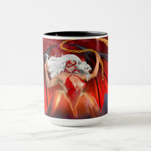 Vampire Rebel Girl: Volcano Escape Mug