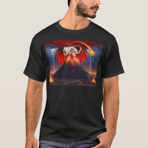 Vampire Rebel Girl: Volcano Escape T-Shirt