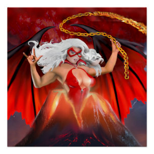 Vampire Rebel:  The Volcanic Escape Poster