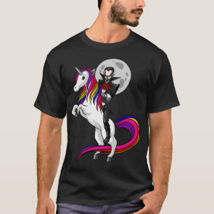 Vampire Riding Unicorn T-Shirt