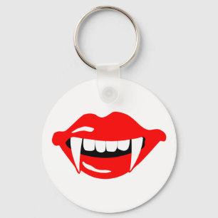 Vampire’s mouth key ring