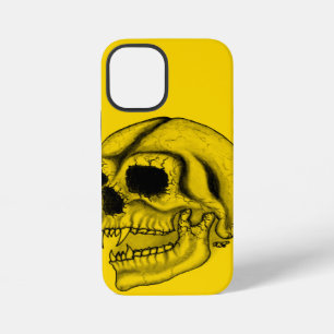 Vampire skull black and yellow Design iPhone 12 Mini Case