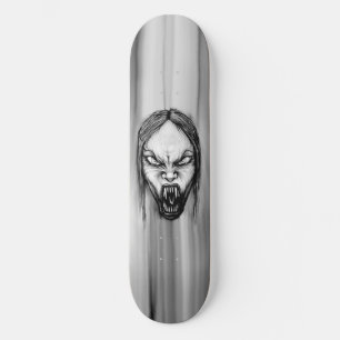 Vampire Skull II Skateboard Deck