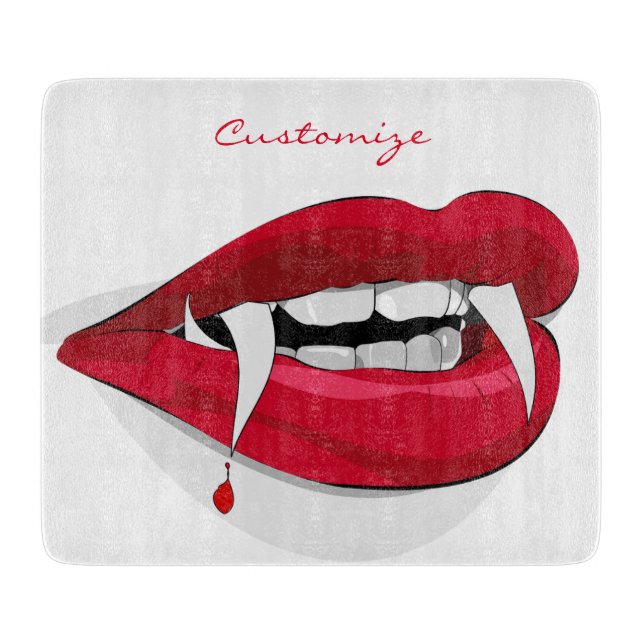 Vampire Smile Thunder_Cove Cutting Board (Front)
