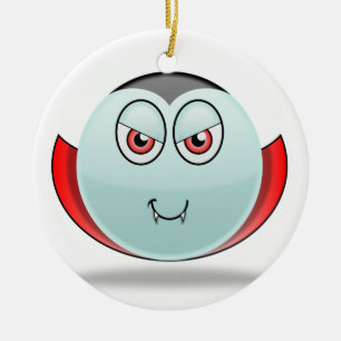 Vampire Smilie Ornament
