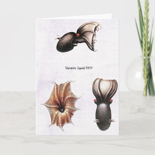 Vampire Squid Card (Front)