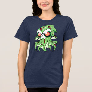 Vampire Squid Zombie Tri-Blend Shirt
