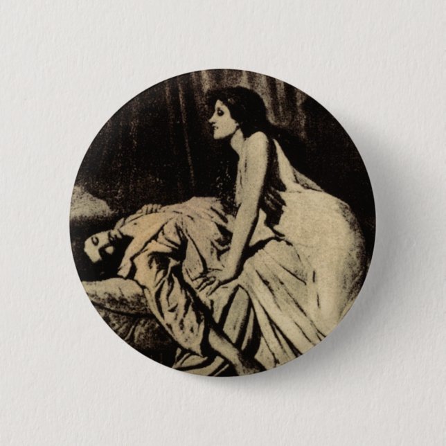 Vampire Stalker 6 Cm Round Badge (Front)