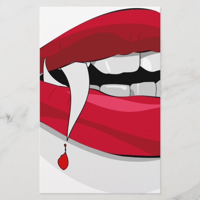 vampire stationery (Front)