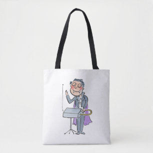 Vampire Theramin Tote Bag