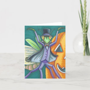 VAMPIRE TRANSYLVANIA PRAYING MANTIS NOTE CARD Blnk