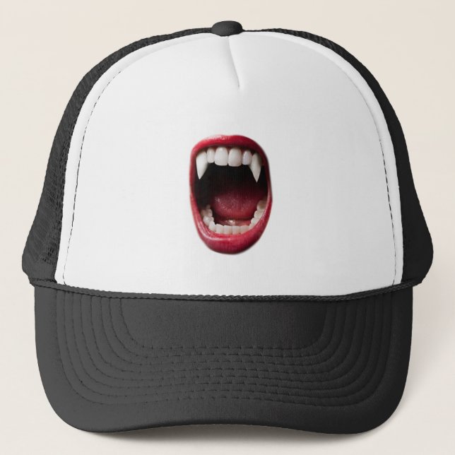 Vampire Trucker Hat (Front)