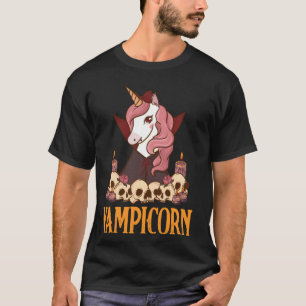 Vampire Unicorn Cute Magical Vampicorn Halloween C T-Shirt