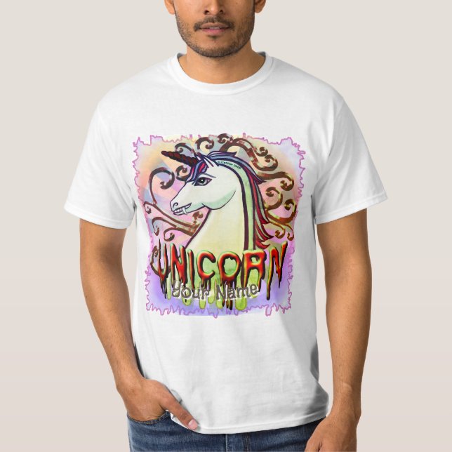 Vampire Unicorn  T-Shirt (Front)