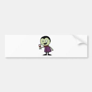 Vampire Vino Bumper Sticker