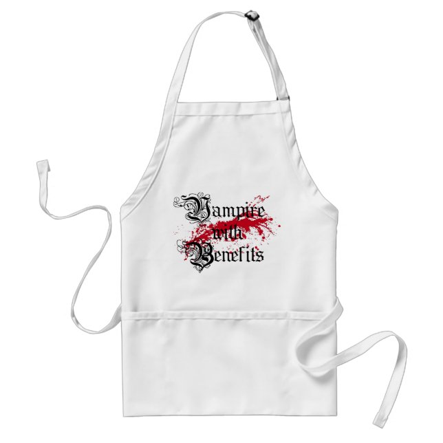 Vampire with Benefits Standard Apron (Front)