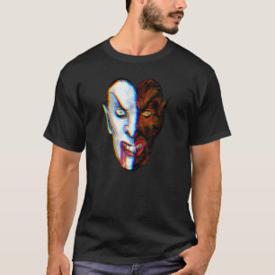 Vampire Wolf Werewolf Halloween Kids Boys Girls Me T-Shirt
